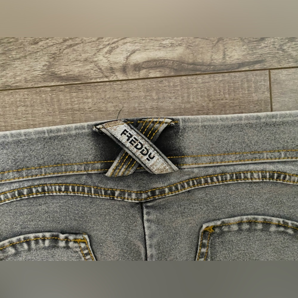 Freddy Jeans Grey Wash Jeggings - SzM - Picture 3 of 4
